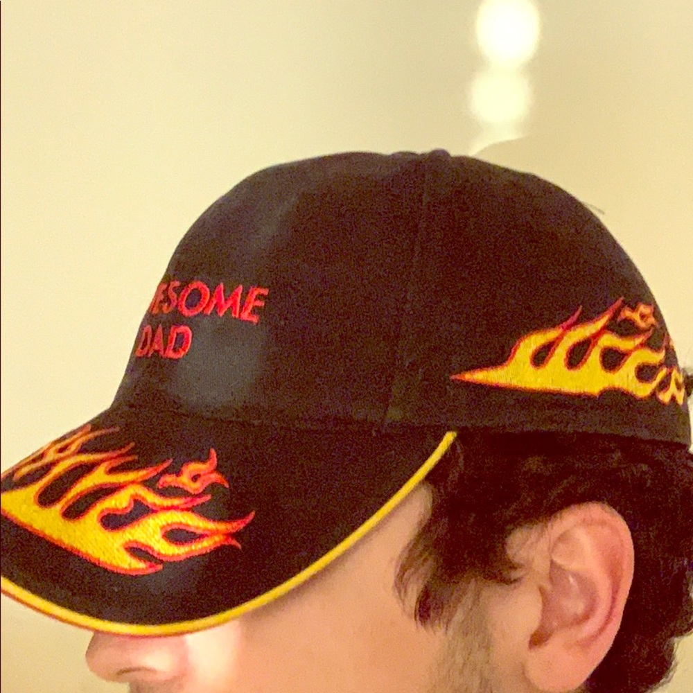 Vintage Embroidered Awesome Dad Hat